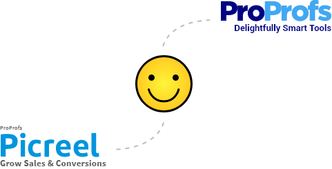 Picreel + ProProfs = Delightfully Smart