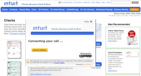 Proactive Chat Intuit 2