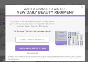 Website Popup