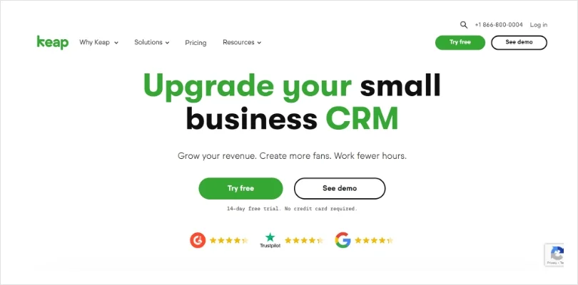 Keap CRM