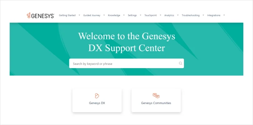 Genesys DX