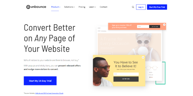  Hellobar Alternatives Unbounce