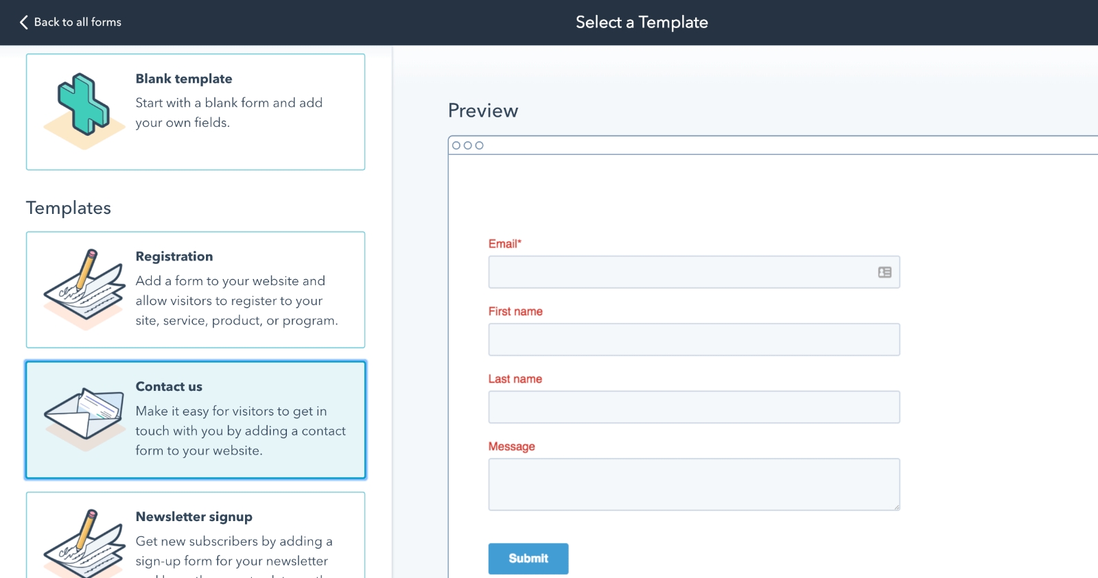 HubSpot - Best for Lead Capture Forms