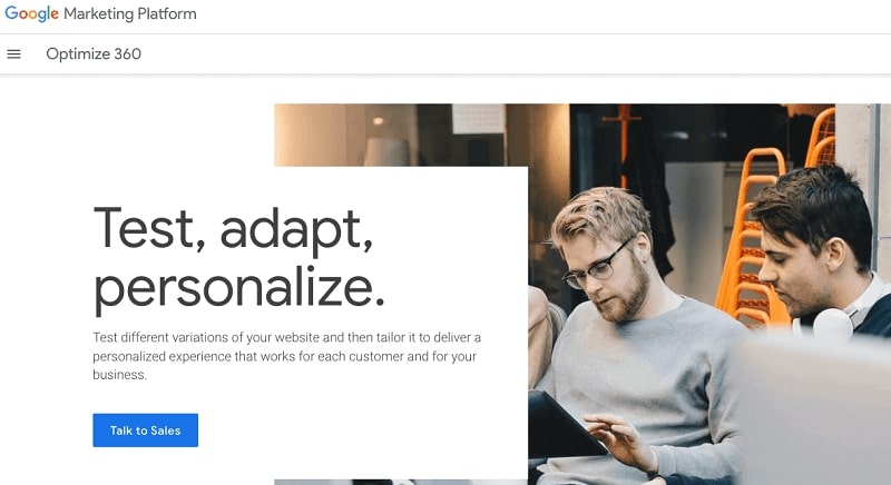 Google Optimize 360