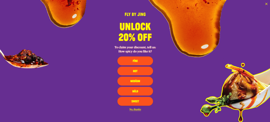 Leverage Personalized Popups Fling