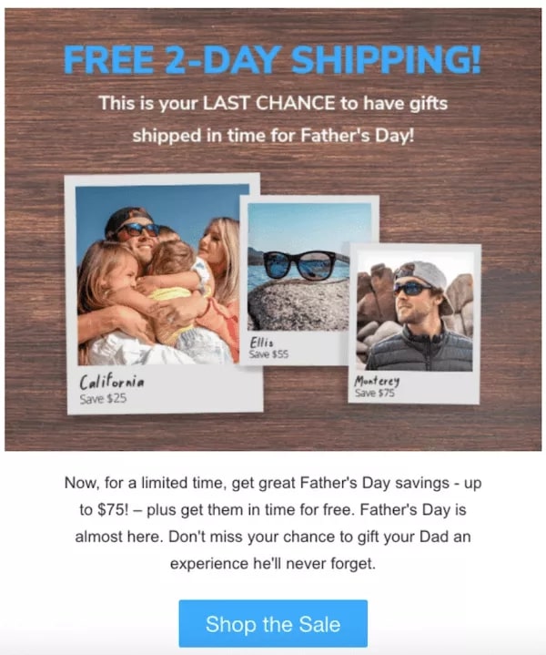Limited-Time Free Shipping
