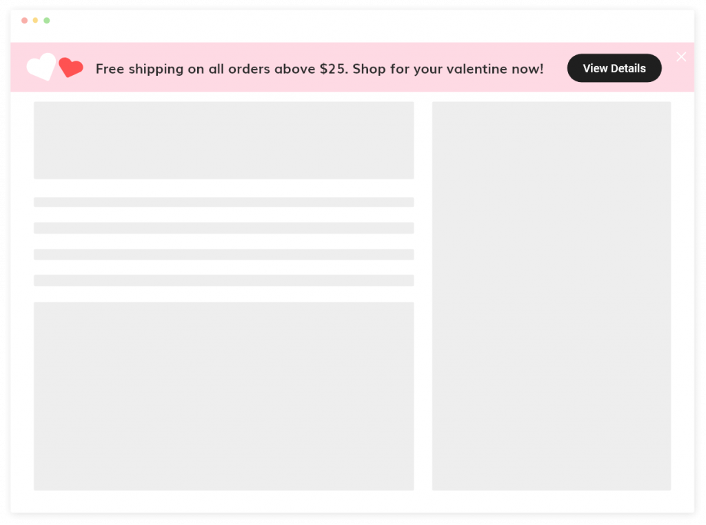 Free Shipping Incentive Nano-bar