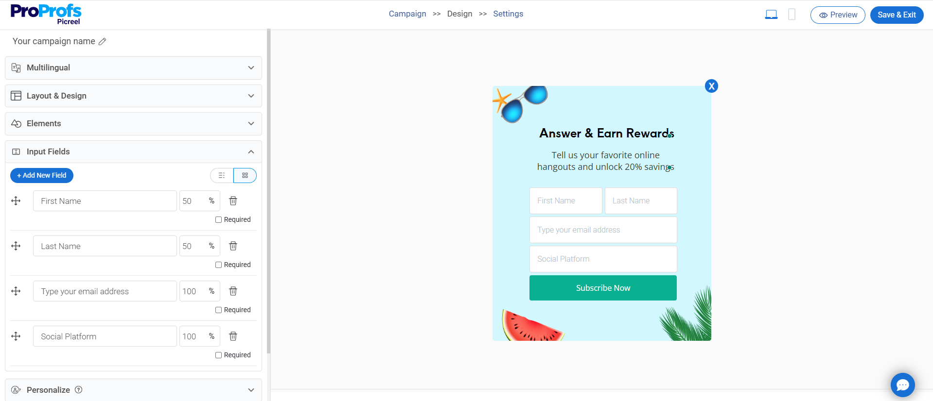 how to generate leads PIC design dettings