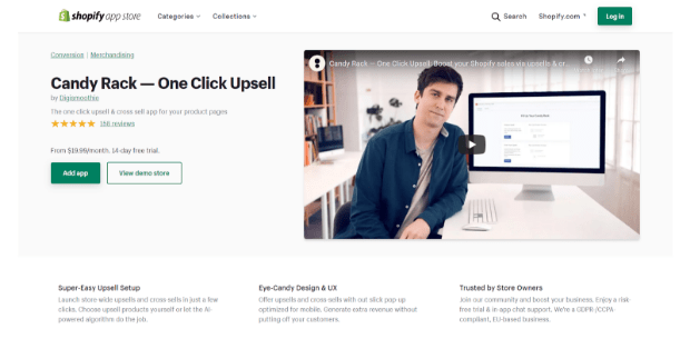 Best Upsell Tools For Your Shopify Store Candy Rack One Click Upsell