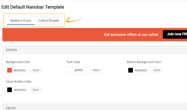 Nano Bar Template