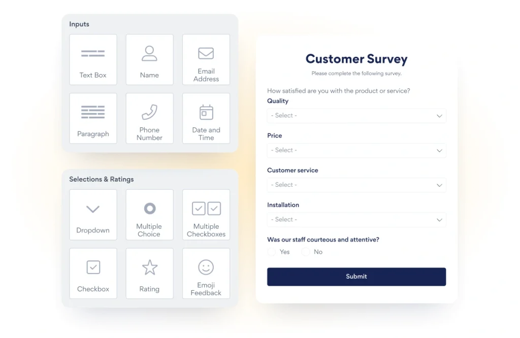 POWR Survey and Feedback Forms - Best for Conditional Logic and Form Flexibility