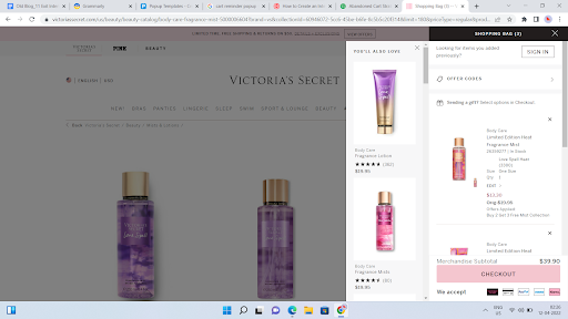 upsell popups