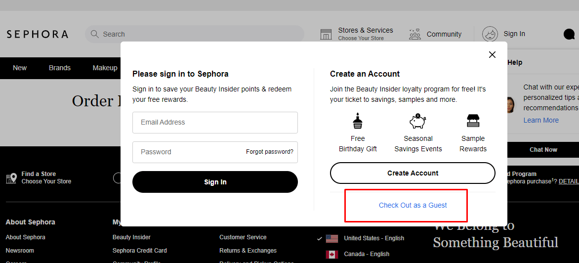 Enable Guest Checkout