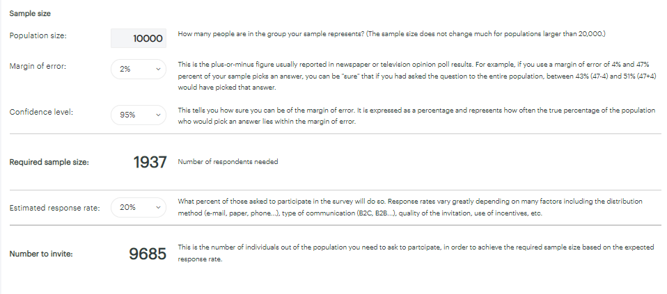 survey popups