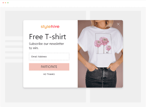 Standard Popup