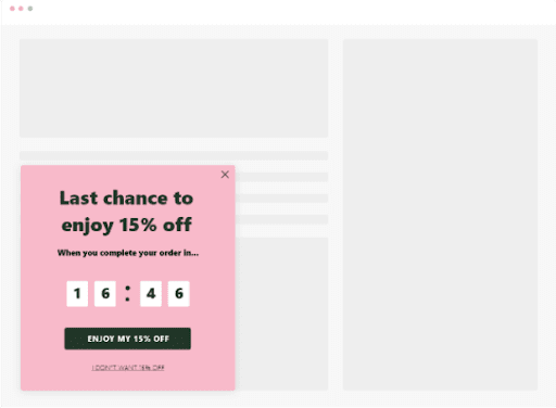 Side Messages Email Popup
