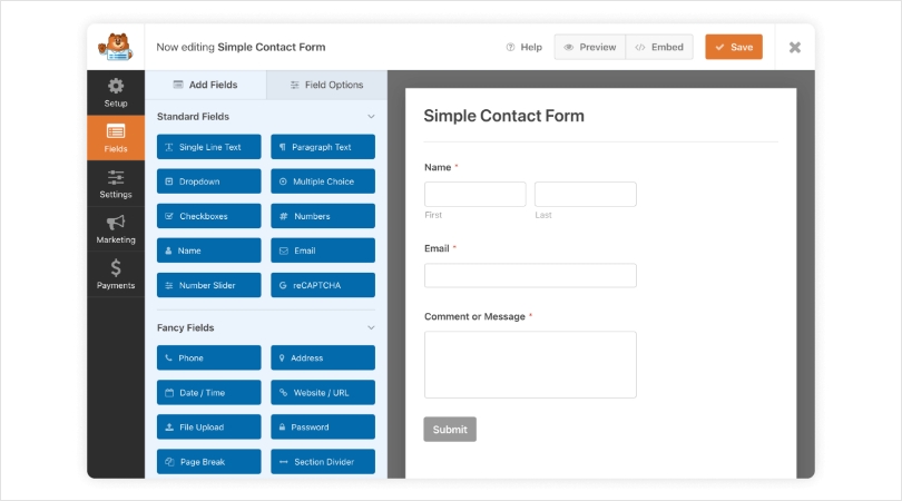 WPForms