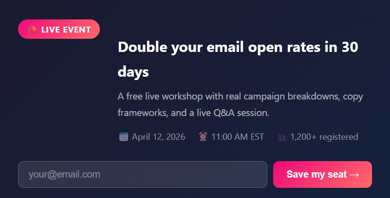 Webinar Access Works for Thought Leaders and Content Brands