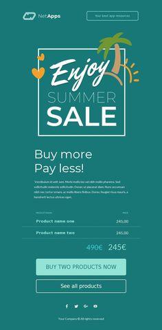 End-of-Summers Sale Newsletter
