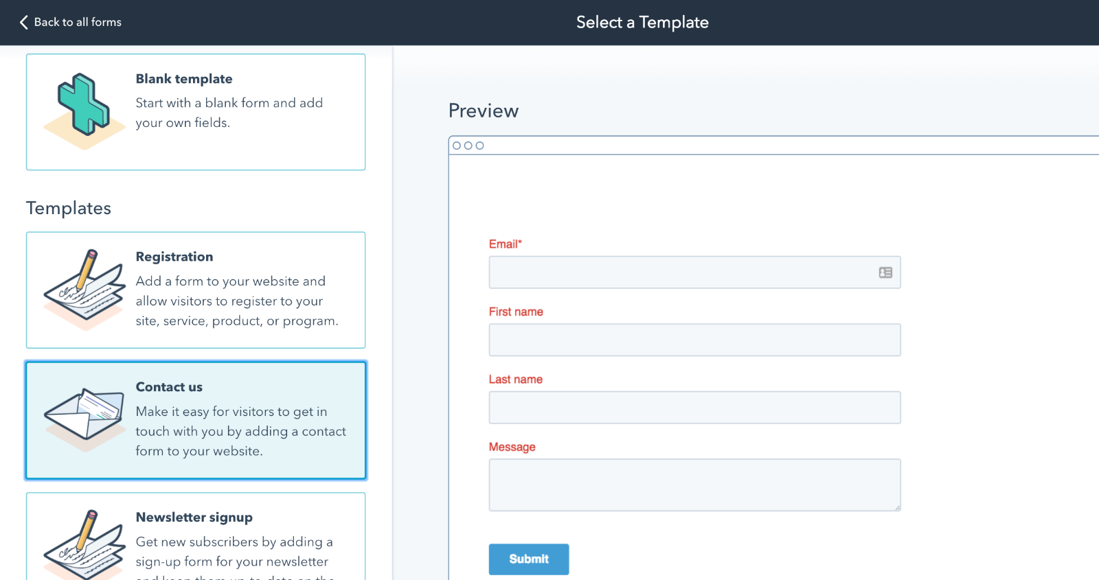 HubSpot - Best for Lead Capture Forms