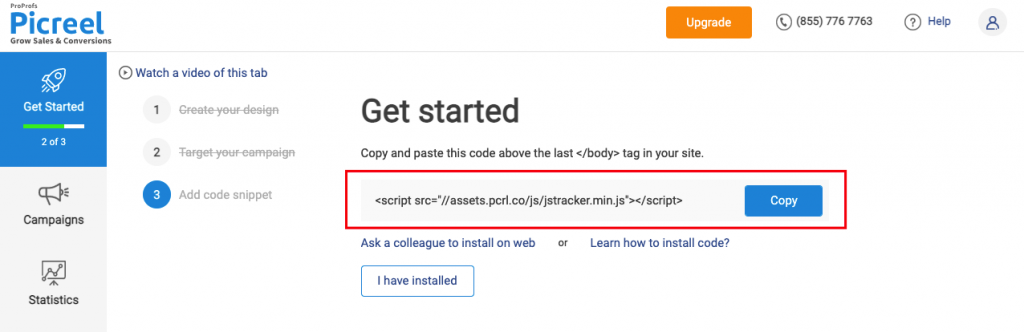 Create your popup
