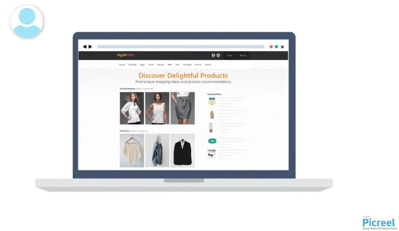 Picreel popups