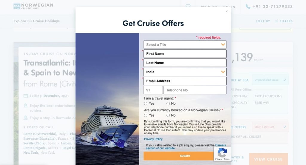 Norwegian Cruise Line