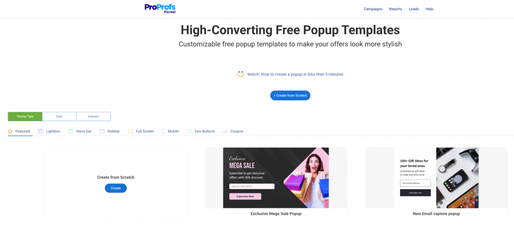 WordPress Sticky Popup Templates