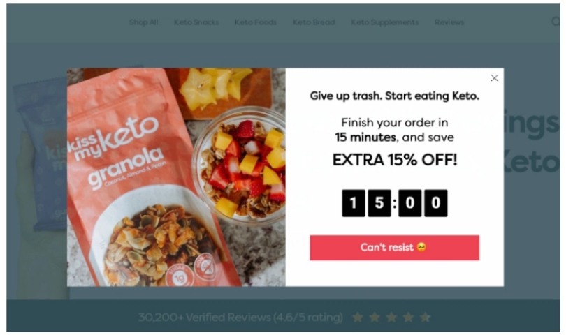 Limited Time Offer – Kiss My Keto