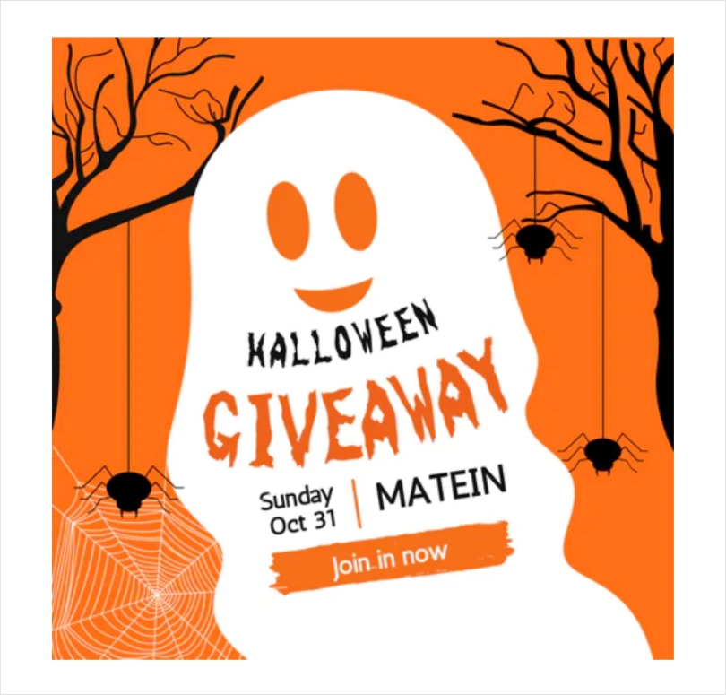 Post a Halloween Prize Giveaway