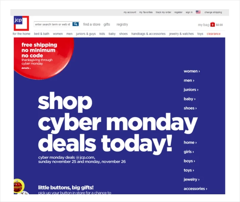 Cyber Monday Landing Page: High Conversions