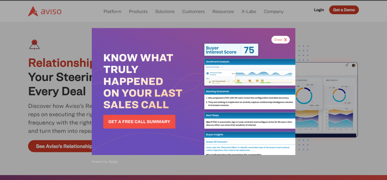 Newsletter Signup Examples Aviso