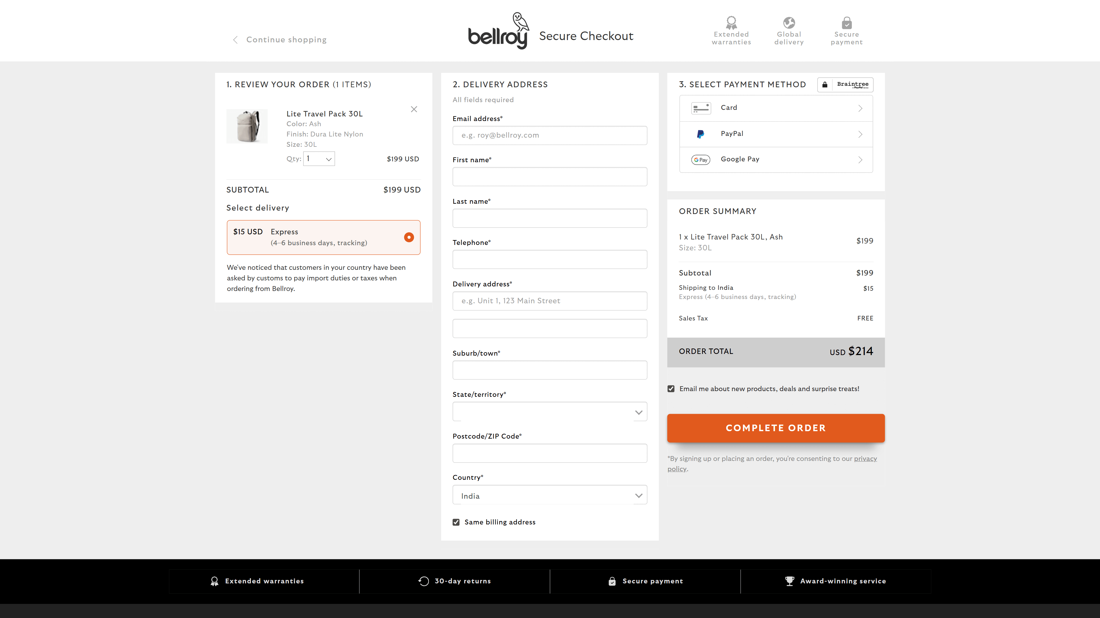 cart abandonment solutions