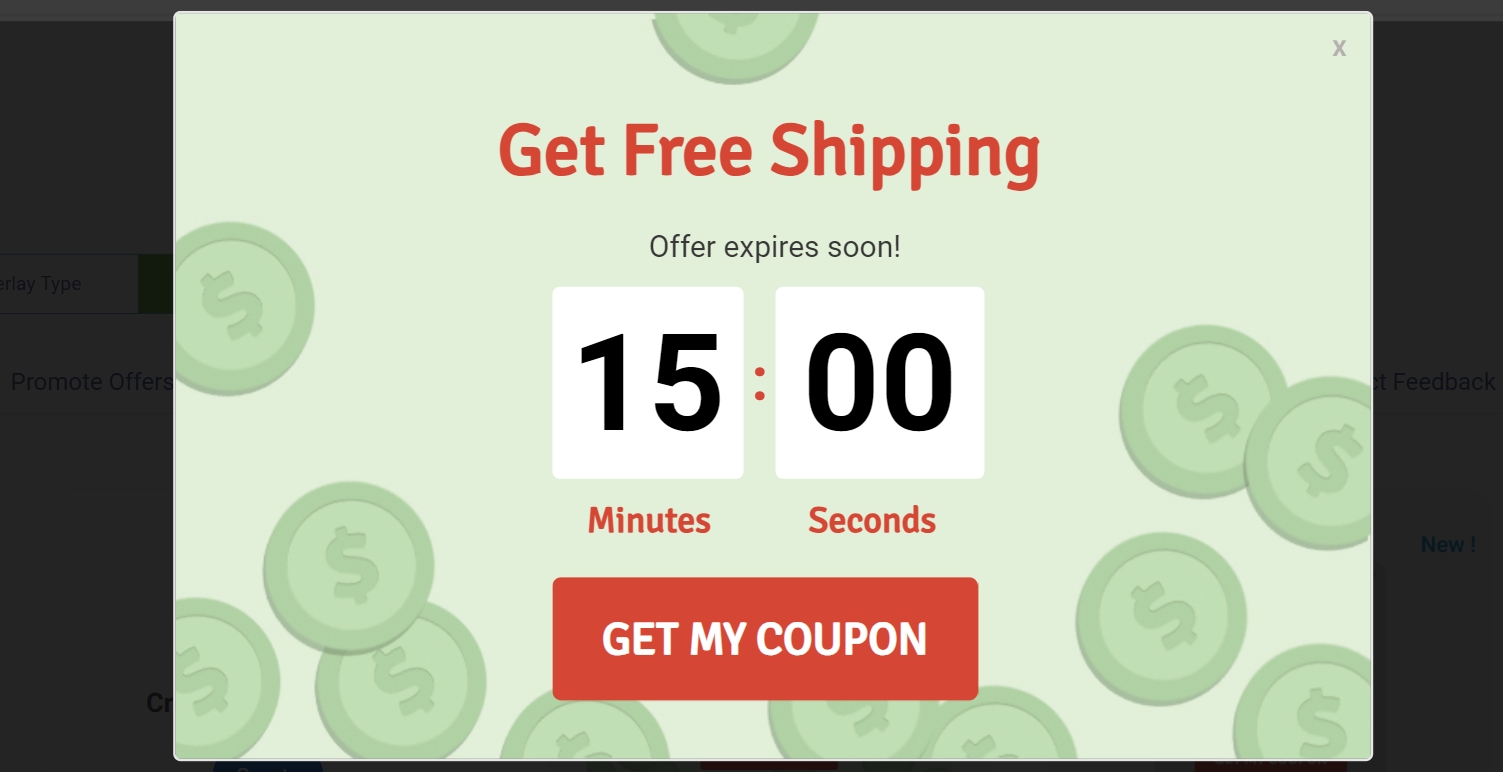 Offer Free Shipping