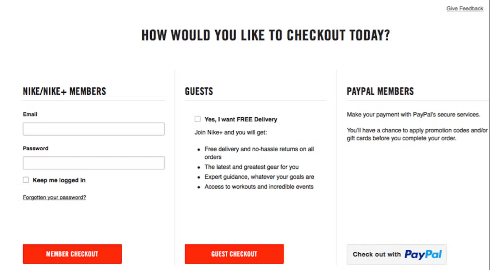Seamless Guest Checkout 