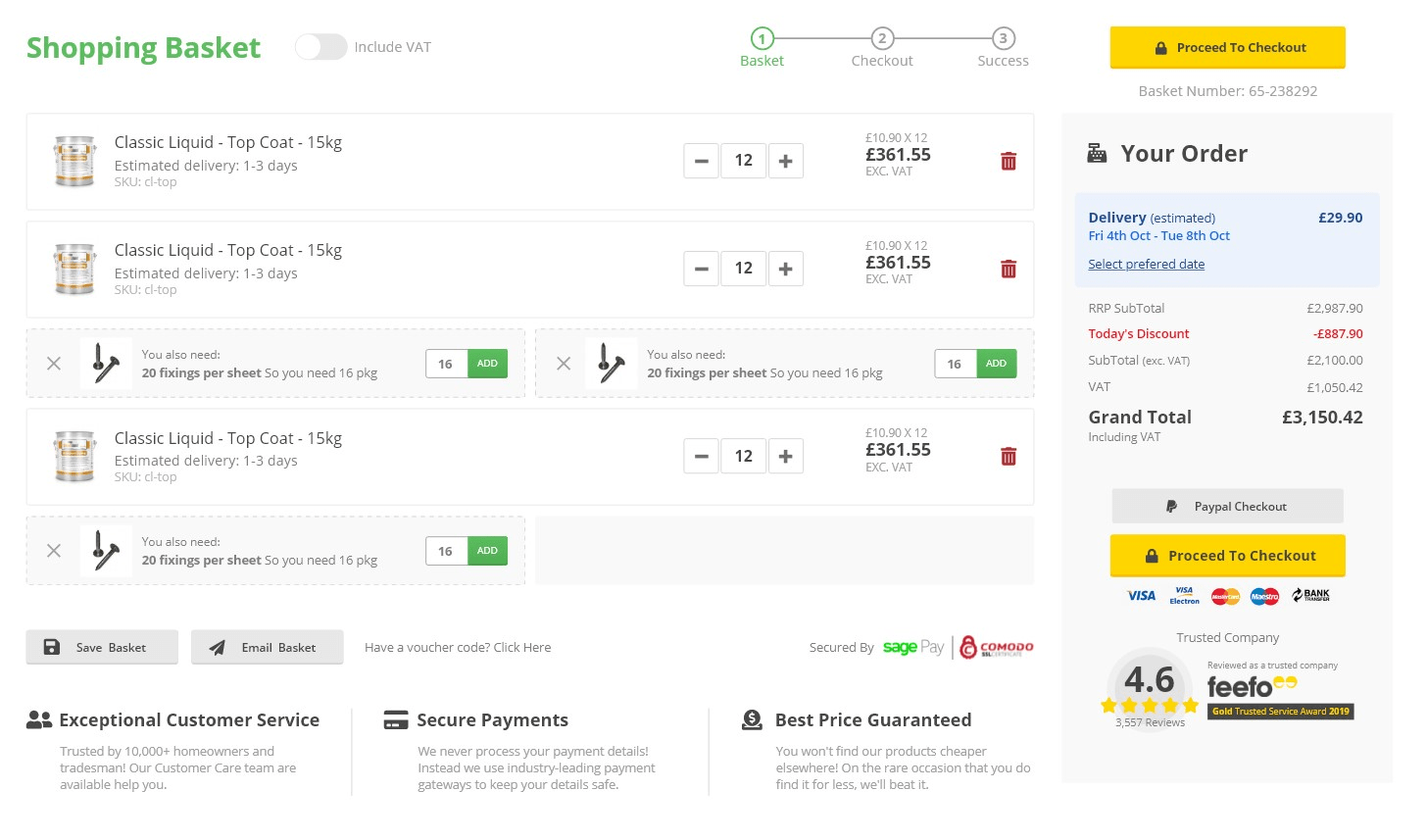 Use Progress Indicators on the Checkout Page