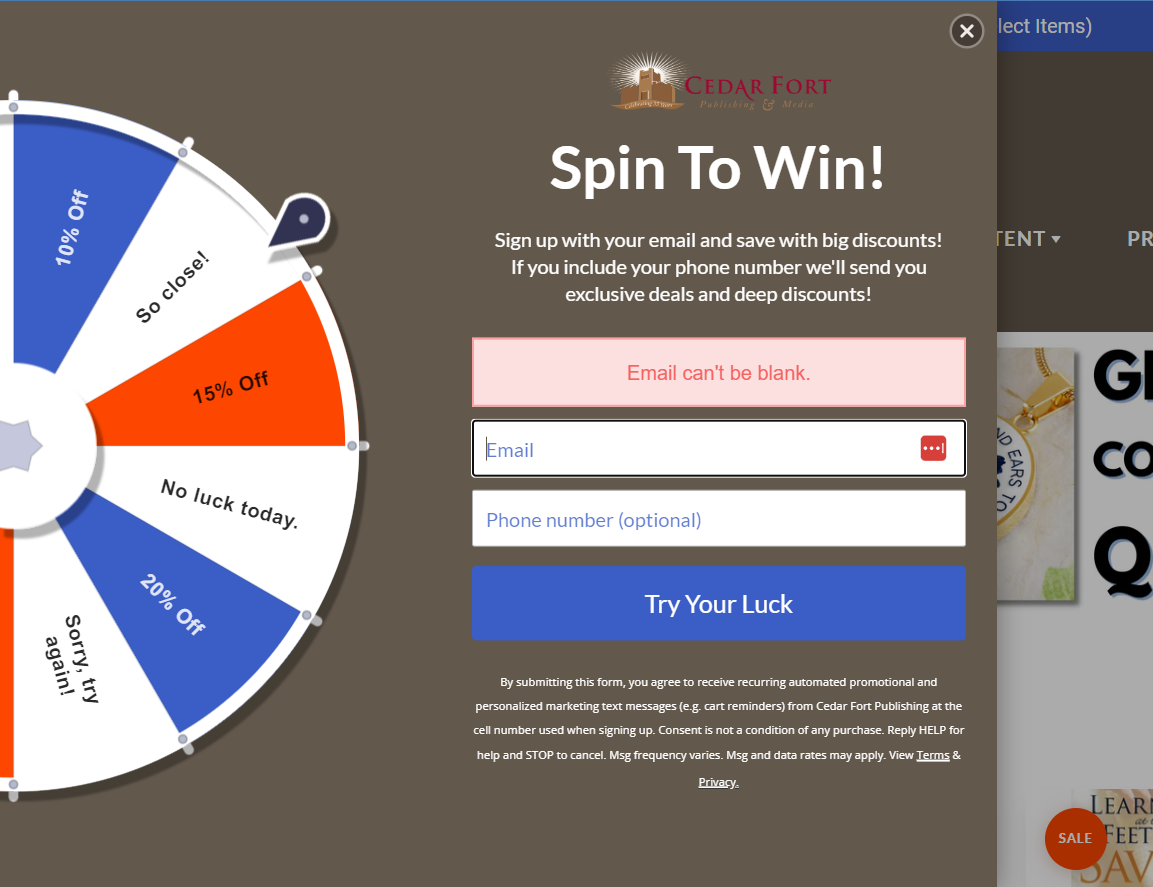 Spin, Quiz, and Win!