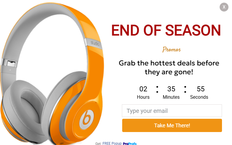 Picreel Popup Timer for Lead Generation