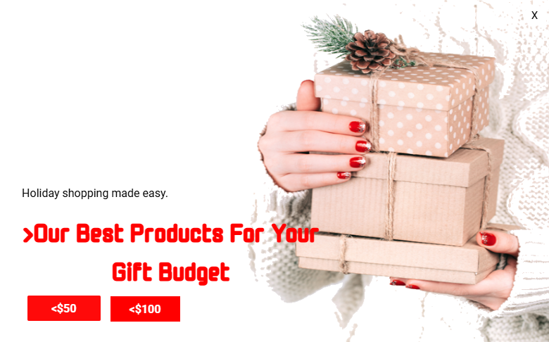 Product Recommendation WordPress Popup Template