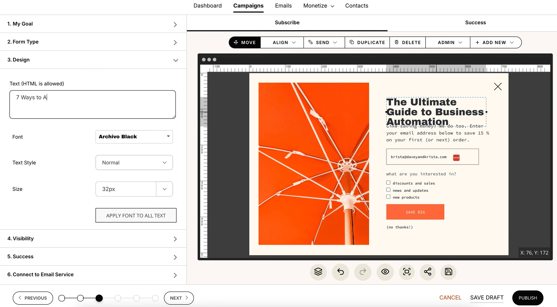 Sumo- Best for Quick List Growth With Smart Targeting