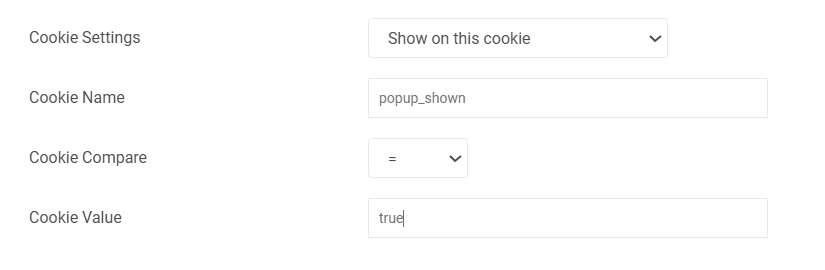 Cookie settings