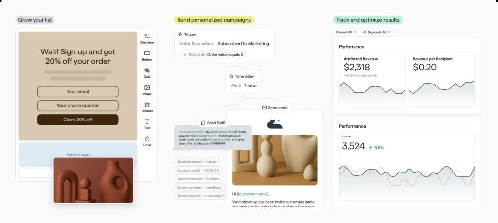 Privy: Best for SMB Ecommerce Email and SMS List Growth