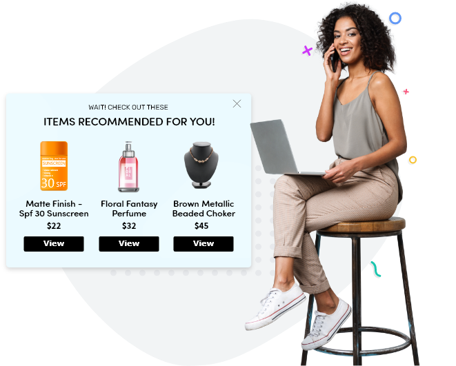 Promote, Upsell & Re-target