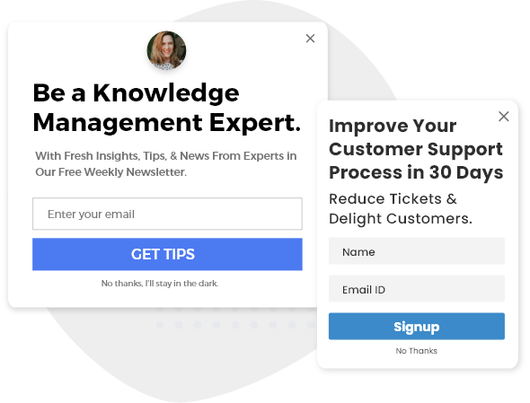Get newsletter signups